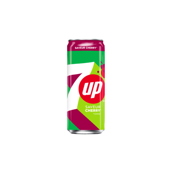 SEVEN UP - Cherry New 33cl  Pack 33cL x24