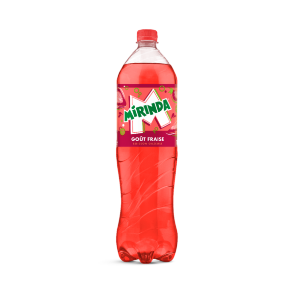 MIRINDA - Fraise pet 1,5L  Pack 150cL x6