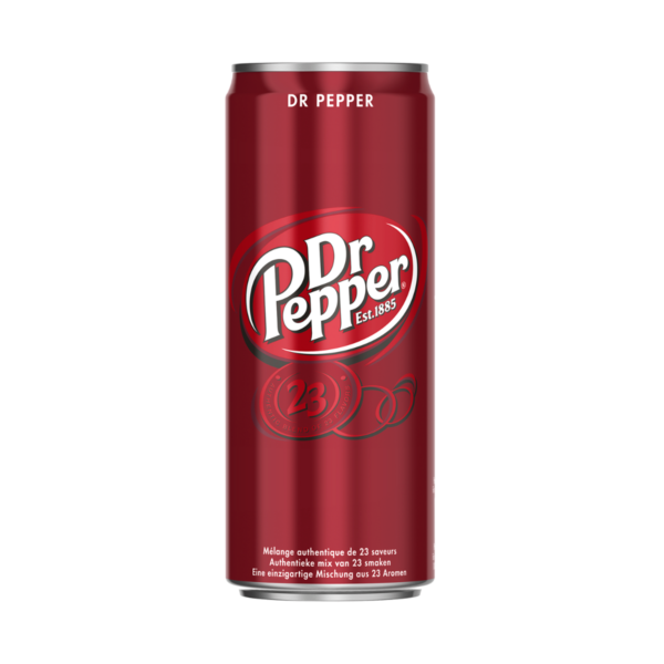 DR PEPPER - 33cl x24  Pack 33cL x24